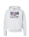 EDM Is My Escape Hoodie Sweatshirt-Hoodie-TooLoud-White-Small-Davson Sales