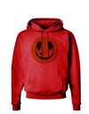 EDM Smiley Face Hoodie Sweatshirt by TooLoud-Hoodie-TooLoud-Red-Small-Davson Sales