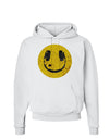 EDM Smiley Face Hoodie Sweatshirt by TooLoud-Hoodie-TooLoud-White-Small-Davson Sales