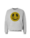 EDM Smiley Face Sweatshirt by TooLoud-Sweatshirts-TooLoud-AshGray-Small-Davson Sales