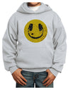 EDM Smiley Face Youth Hoodie Pullover Sweatshirt by TooLoud-Youth Hoodie-TooLoud-Ash-XS-Davson Sales