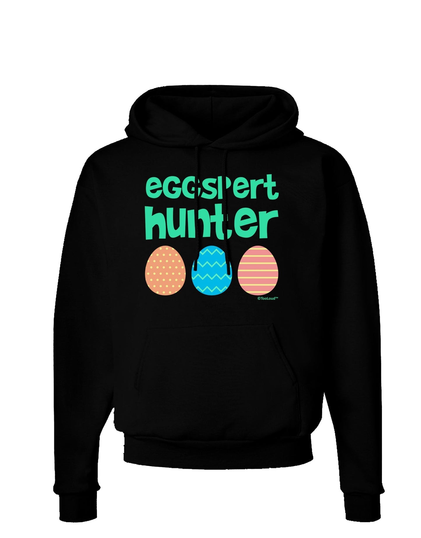 Eggspert Hunter - Easter - Green Dark Hoodie Sweatshirt by TooLoud-Hoodie-TooLoud-Black-Small-Davson Sales