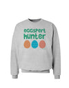 Eggspert Hunter - Easter - Green Sweatshirt by TooLoud-Sweatshirts-TooLoud-AshGray-Small-Davson Sales