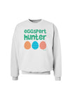 Eggspert Hunter - Easter - Green Sweatshirt by TooLoud-Sweatshirts-TooLoud-White-Small-Davson Sales