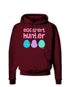 Eggspert Hunter - Easter - Pink Dark Hoodie Sweatshirt by TooLoud-Hoodie-TooLoud-Maroon-Small-Davson Sales