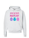 Eggspert Hunter - Easter - Pink Hoodie Sweatshirt by TooLoud-Hoodie-TooLoud-White-Small-Davson Sales