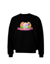 Eggsquisite Adult Dark Sweatshirt-Sweatshirts-TooLoud-Black-Small-Davson Sales