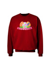 Eggsquisite Adult Dark Sweatshirt-Sweatshirts-TooLoud-Deep-Red-Small-Davson Sales