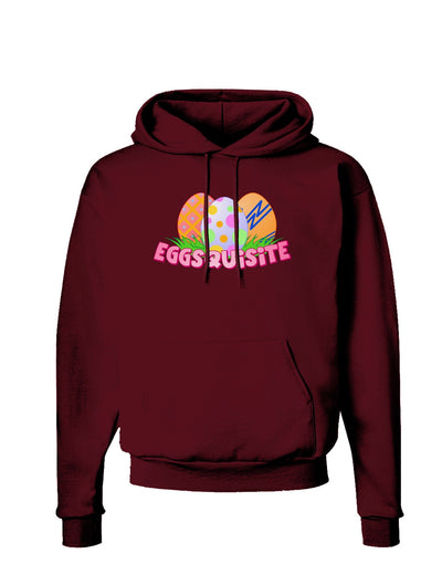 Eggsquisite Dark Hoodie Sweatshirt-Hoodie-TooLoud-Maroon-Small-Davson Sales