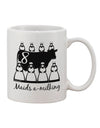 Eight Maids a Milking 11 OZ Coffee Mug Christmas Design-11 OZ Coffee Mug-TooLoud-White-Davson Sales