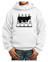 Eight Maids A Milking Youth Hoodie Pullover Sweatshirt-Youth Hoodie-TooLoud-White-XS-Davson Sales