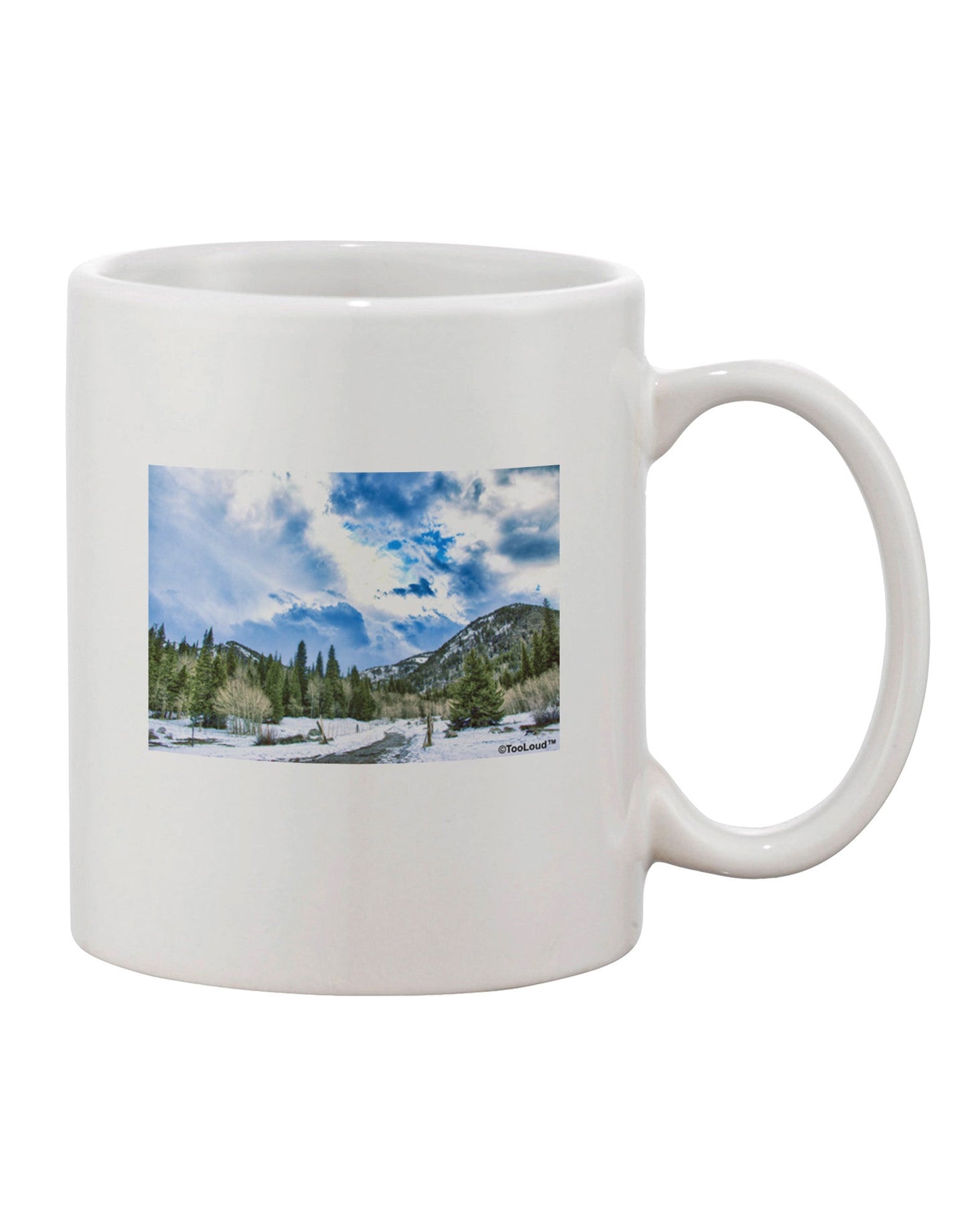 El Dora CO 11 oz Coffee Mug - Expertly Crafted Drinkware-11 OZ Coffee Mug-TooLoud-White-Davson Sales