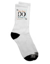 Eleanor R Adult Crew Socks - A Must-Have Addition to Your Wardrobe - TooLoud-Socks-TooLoud-White-Ladies-4-6-Davson Sales