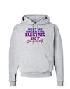 Electric Sky Color Hoodie Sweatshirt-Hoodie-TooLoud-AshGray-Small-Davson Sales