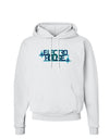 Electro House Bolt Hoodie Sweatshirt-Hoodie-TooLoud-White-Small-Davson Sales