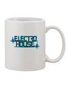 Electro House Bolt Printed 11 oz Coffee Mug - Crafted for Drinkware Enthusiasts-11 OZ Coffee Mug-TooLoud-White-Davson Sales