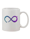 Elegant and Artistic Painted Infinity Printed 11 oz Coffee Mug - TooLoud-11 OZ Coffee Mug-TooLoud-White-Davson Sales