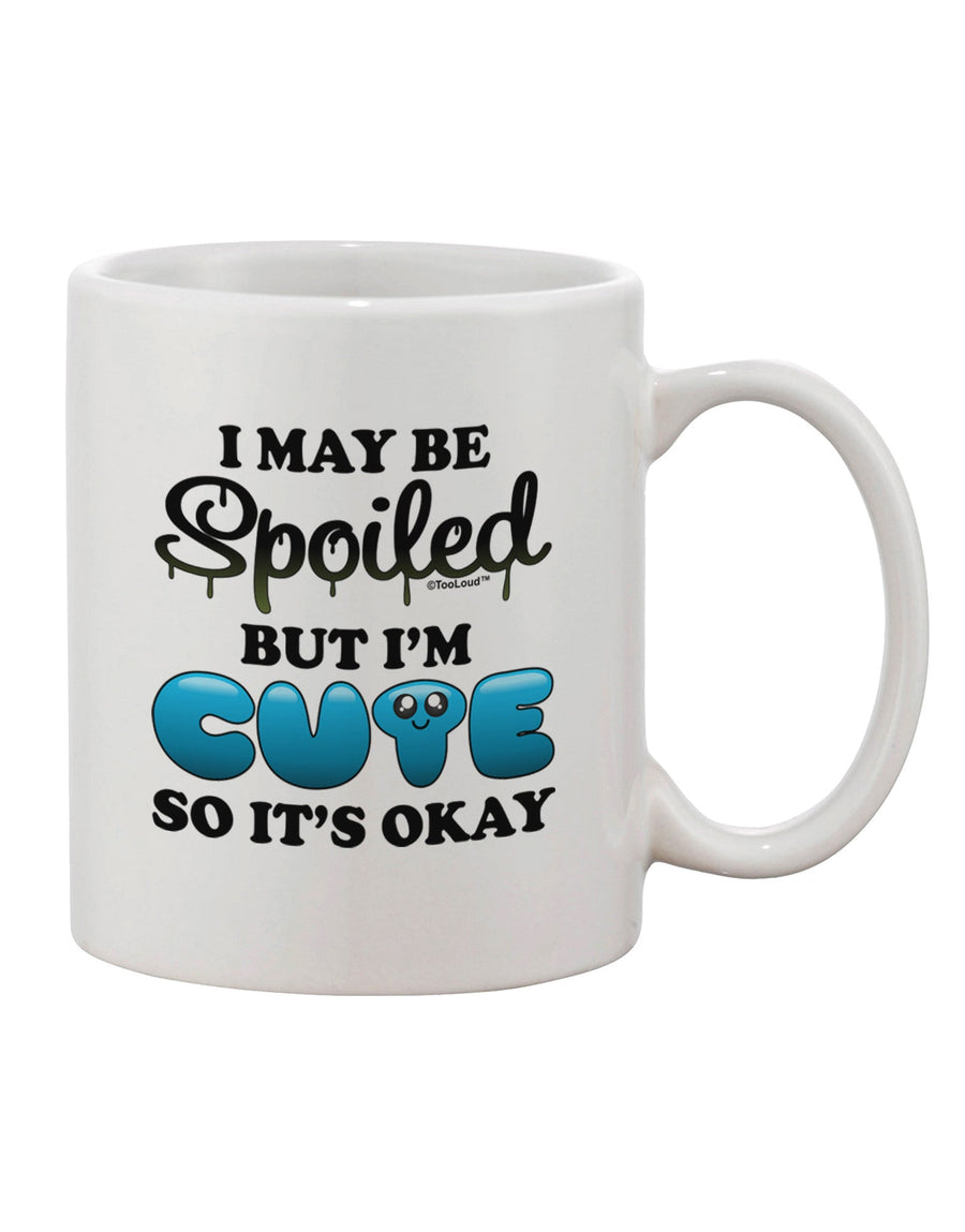 Elegant and Charming Blue Printed 11 oz Coffee Mug - TooLoud-11 OZ Coffee Mug-TooLoud-White-Davson Sales