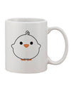 Elegant and Charming Chick Design - Premium 11 oz White Coffee Mug by TooLoud-11 OZ Coffee Mug-TooLoud-White-Davson Sales