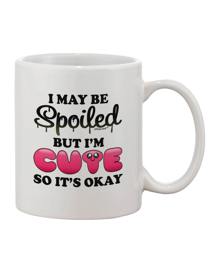 Elegant and Charming Pink Printed 11 oz Coffee Mug - TooLoud-11 OZ Coffee Mug-TooLoud-White-Davson Sales