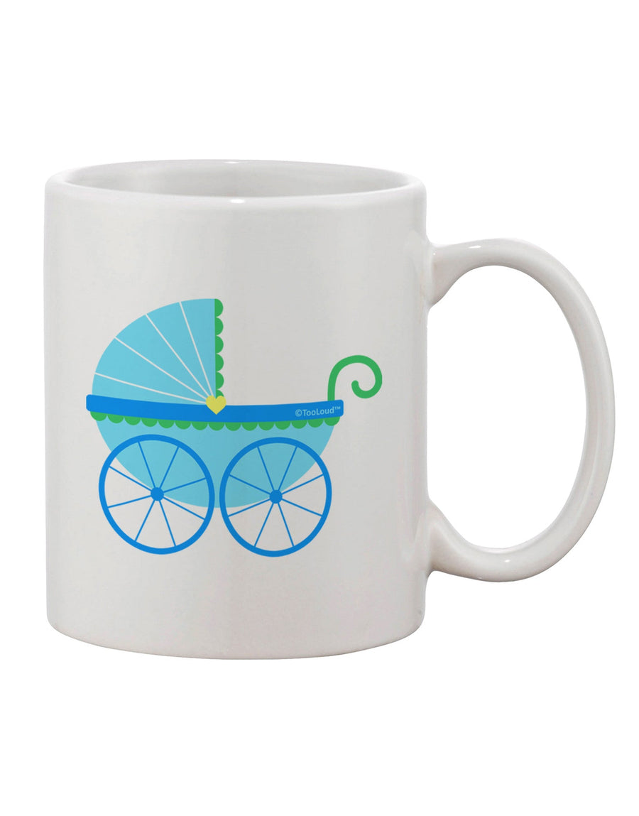 Elegant Baby Boy Carriage Printed 11 oz Coffee Mug - TooLoud-11 OZ Coffee Mug-TooLoud-White-Davson Sales