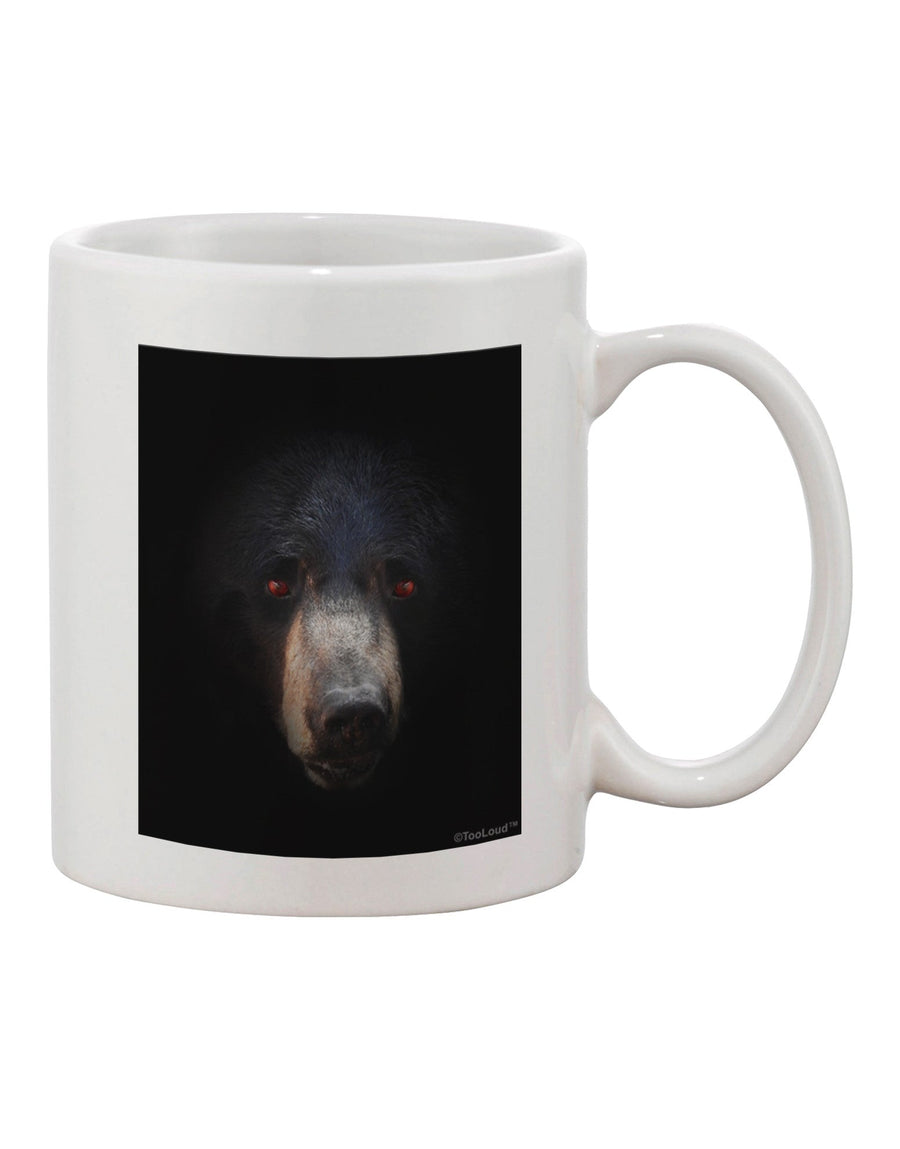 Elegant Black Bear Themed 11 oz Coffee Mug - TooLoud-11 OZ Coffee Mug-TooLoud-White-Davson Sales