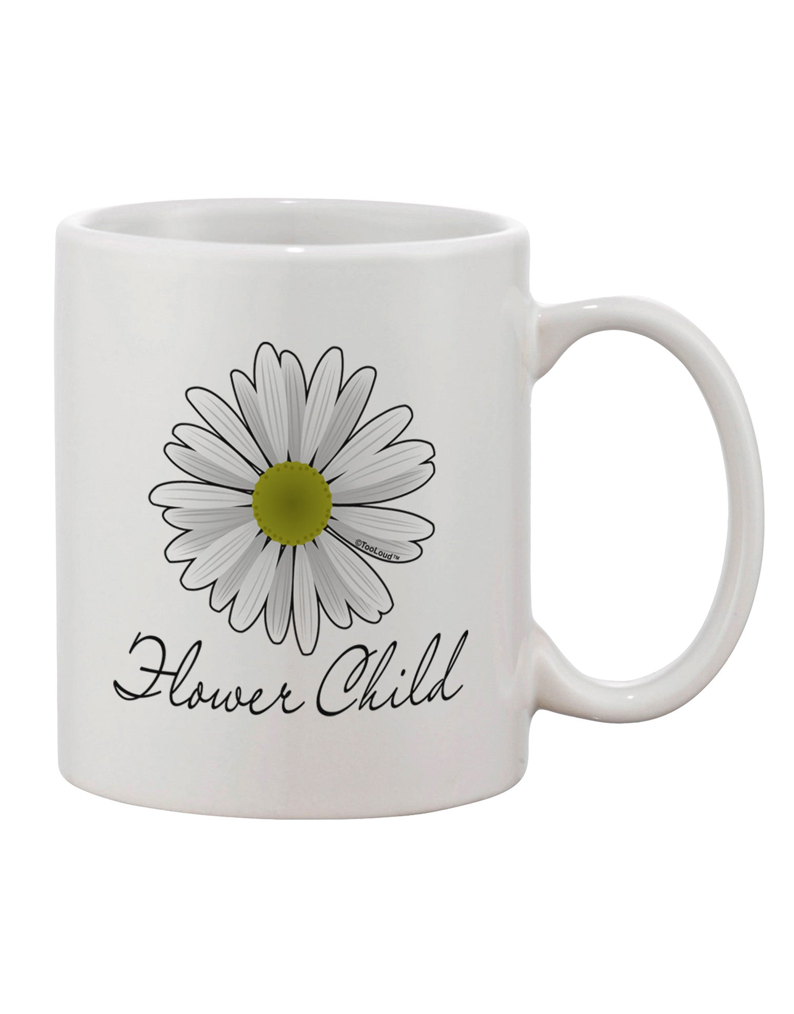 Elegant Blossom - Floral Inspired 11 oz Coffee Mug - TooLoud-11 OZ Coffee Mug-TooLoud-White-Davson Sales