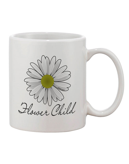 Elegant Blossom - Floral Inspired 11 oz Coffee Mug - TooLoud-11 OZ Coffee Mug-TooLoud-White-Davson Sales