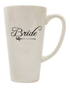 Elegant Conical Latte Coffee Mug for the Bride - TooLoud-Conical Latte Mug-TooLoud-Davson Sales