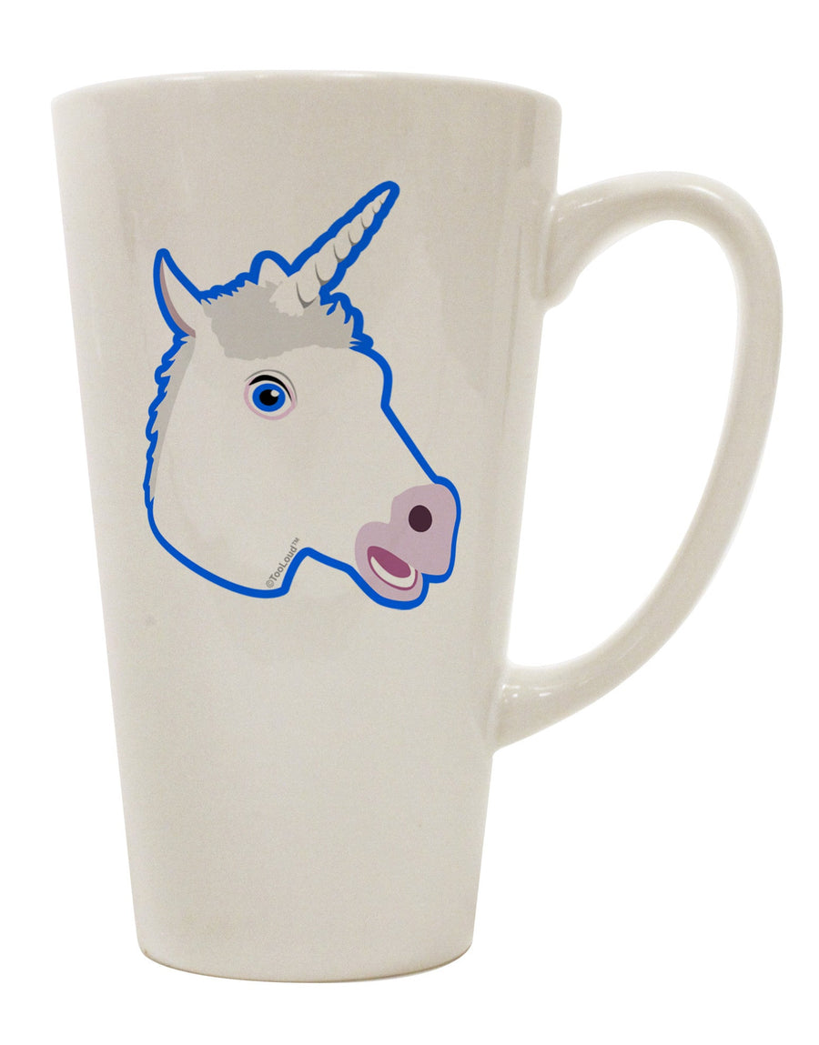 Elegant Conical Latte Coffee Mug for the Discerning Unicorn Enthusiast - TooLoud-Conical Latte Mug-TooLoud-White-Davson Sales