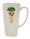 Elegant Conical Latte Coffee Mug - Perfect for a Charming Sip! - TooLoud-Conical Latte Mug-TooLoud-White-Davson Sales