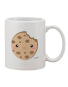 Elegant Coordinated Milk and Cookie Design - Cookie Printed 11 oz Coffee Mug by TooLoud-11 OZ Coffee Mug-TooLoud-White-Davson Sales