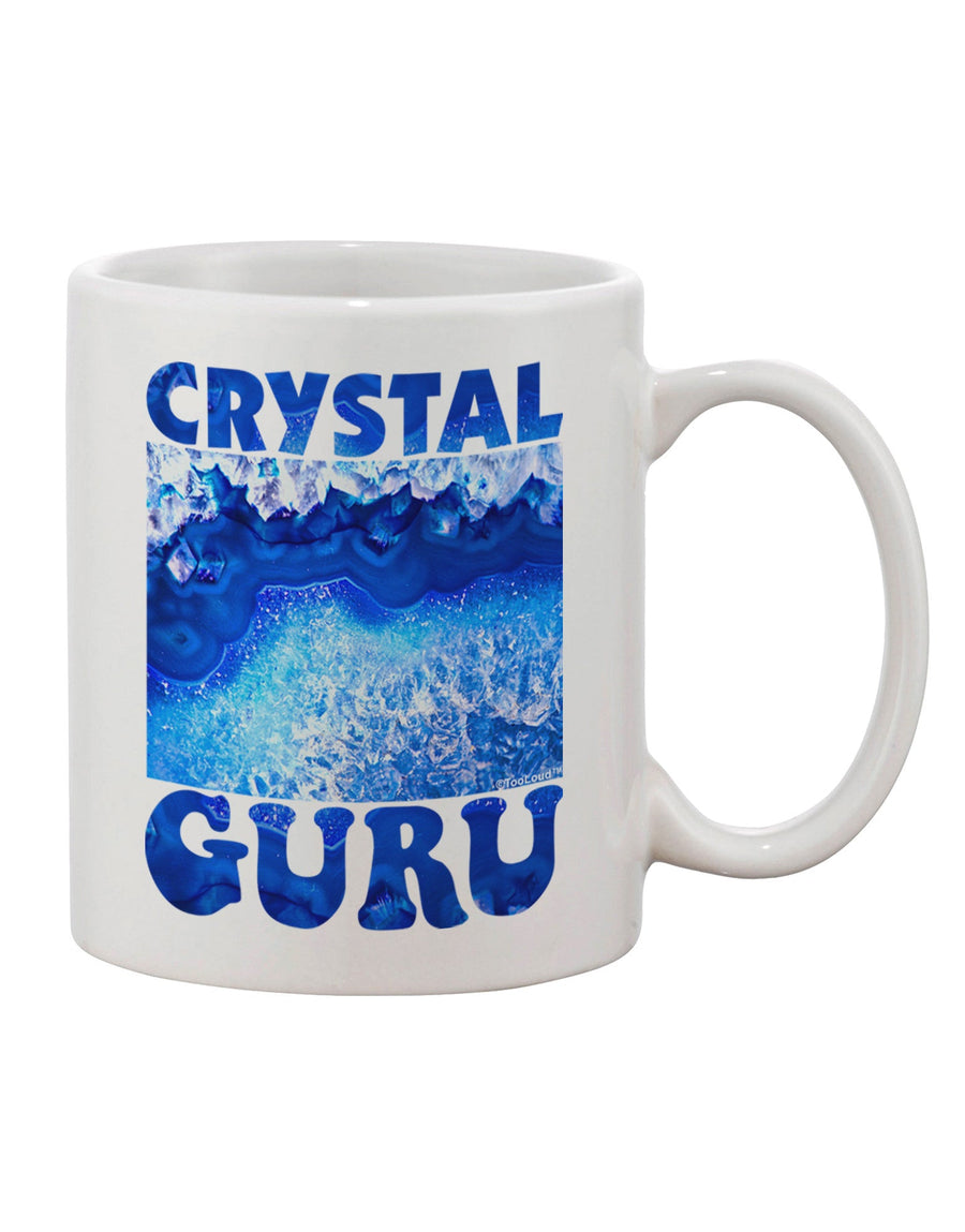 Elegant Crystal Guru 11 oz Coffee Mug - Perfect for Discerning Drinkware Enthusiasts-11 OZ Coffee Mug-TooLoud-White-Davson Sales