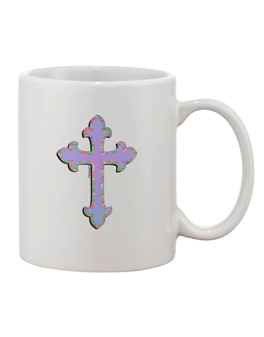Elegant Easter-themed 11 oz Coffee Mug - TooLoud-11 OZ Coffee Mug-TooLoud-White-Davson Sales