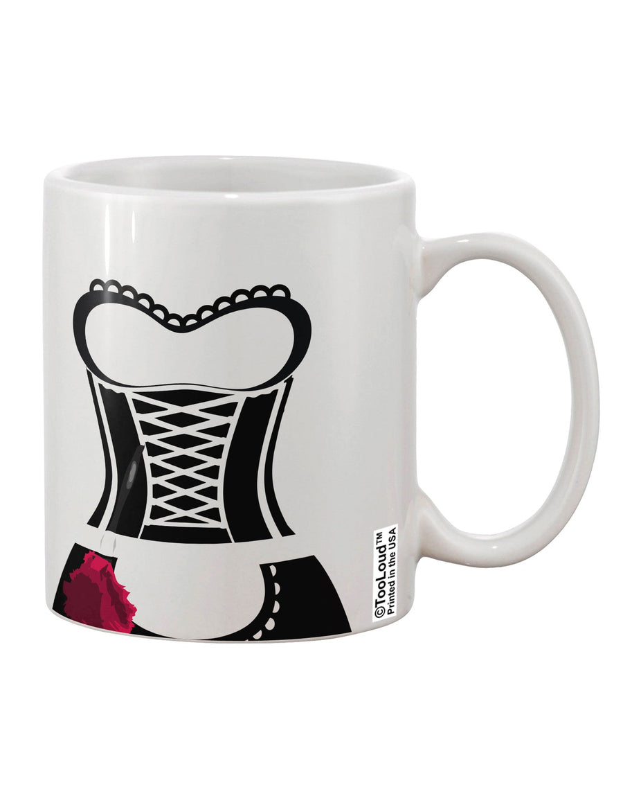 Elegant French Maid AOP Printed 11 oz Coffee Mug - Perfect for All Over Print Enthusiasts TooLoud-11 OZ Coffee Mug-TooLoud-White-Davson Sales