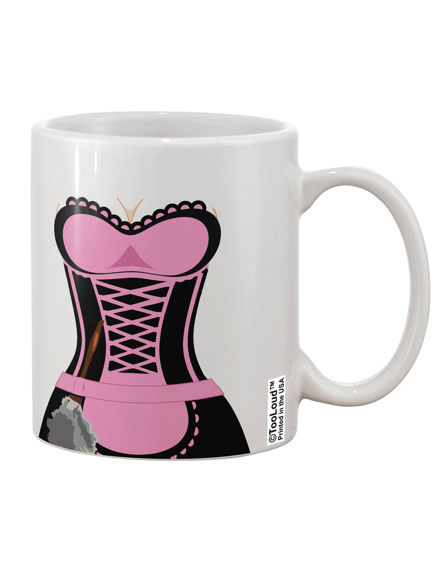 Elegant French Maid Pink AOP Printed 11 oz Coffee Mug - Perfect for All Over Print Enthusiasts TooLoud-11 OZ Coffee Mug-TooLoud-White-Davson Sales