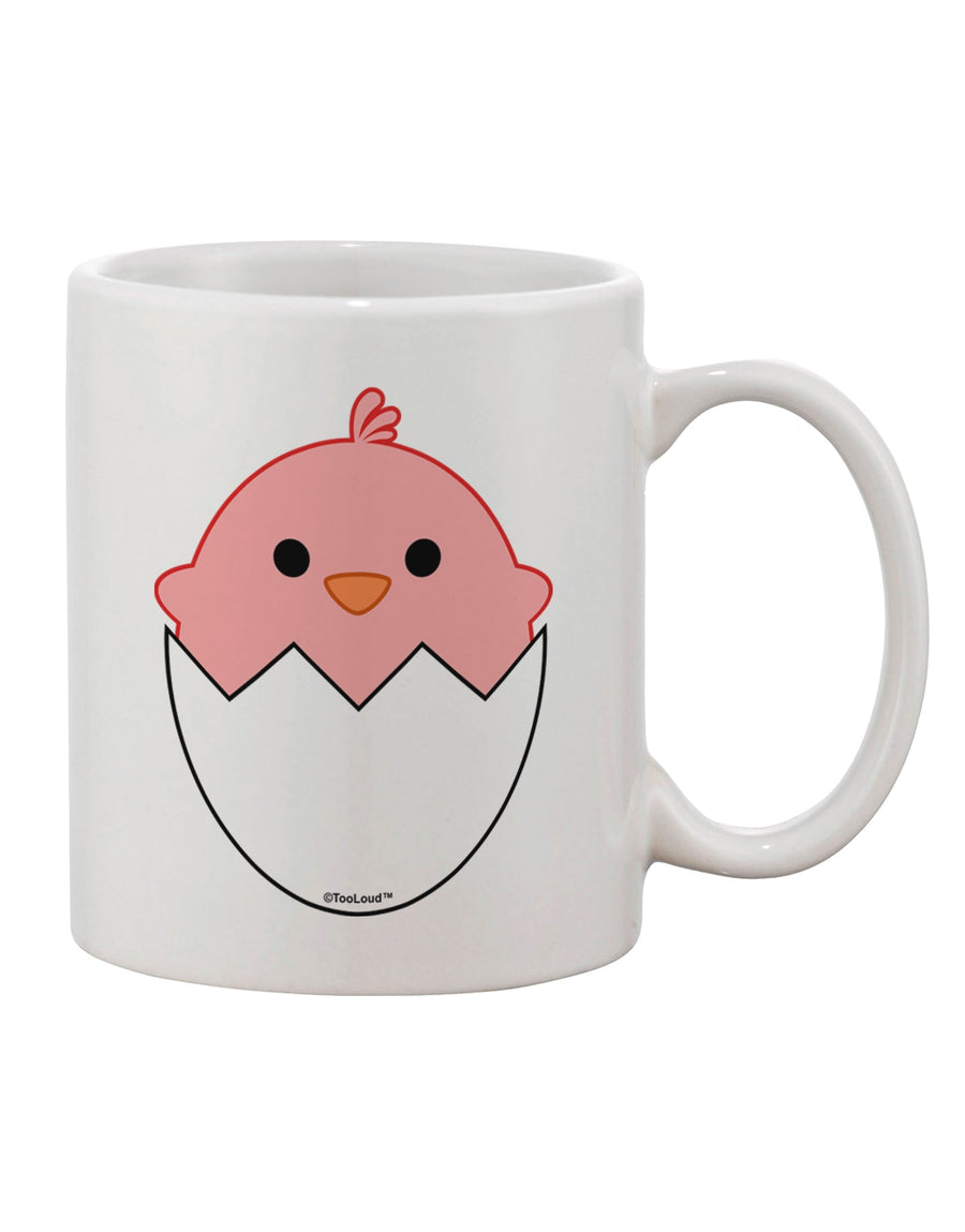 Elegant Hatching Chick - Delicately Printed 11 oz Coffee Mug by TooLoud-11 OZ Coffee Mug-TooLoud-White-Davson Sales