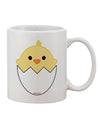 Elegant Hatching Chick Design Adorned 11 oz Coffee Mug - TooLoud-11 OZ Coffee Mug-TooLoud-White-Davson Sales