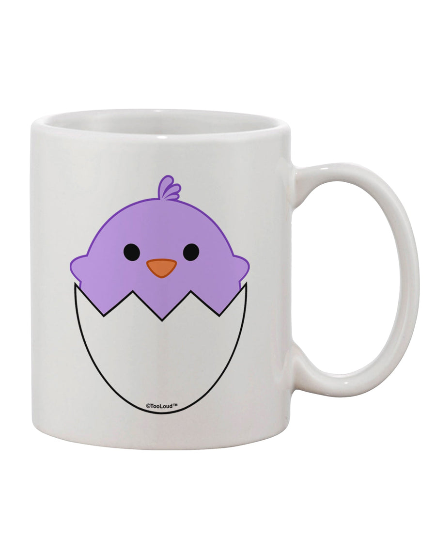 Elegant Hatching Chick - Lavender Printed 11 oz Coffee Mug by TooLoud-11 OZ Coffee Mug-TooLoud-White-Davson Sales