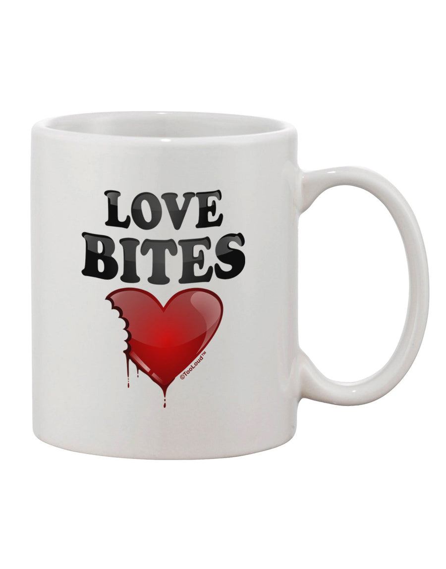 Elegant Love Bites 11 oz Coffee Mug - TooLoud-11 OZ Coffee Mug-TooLoud-White-Davson Sales