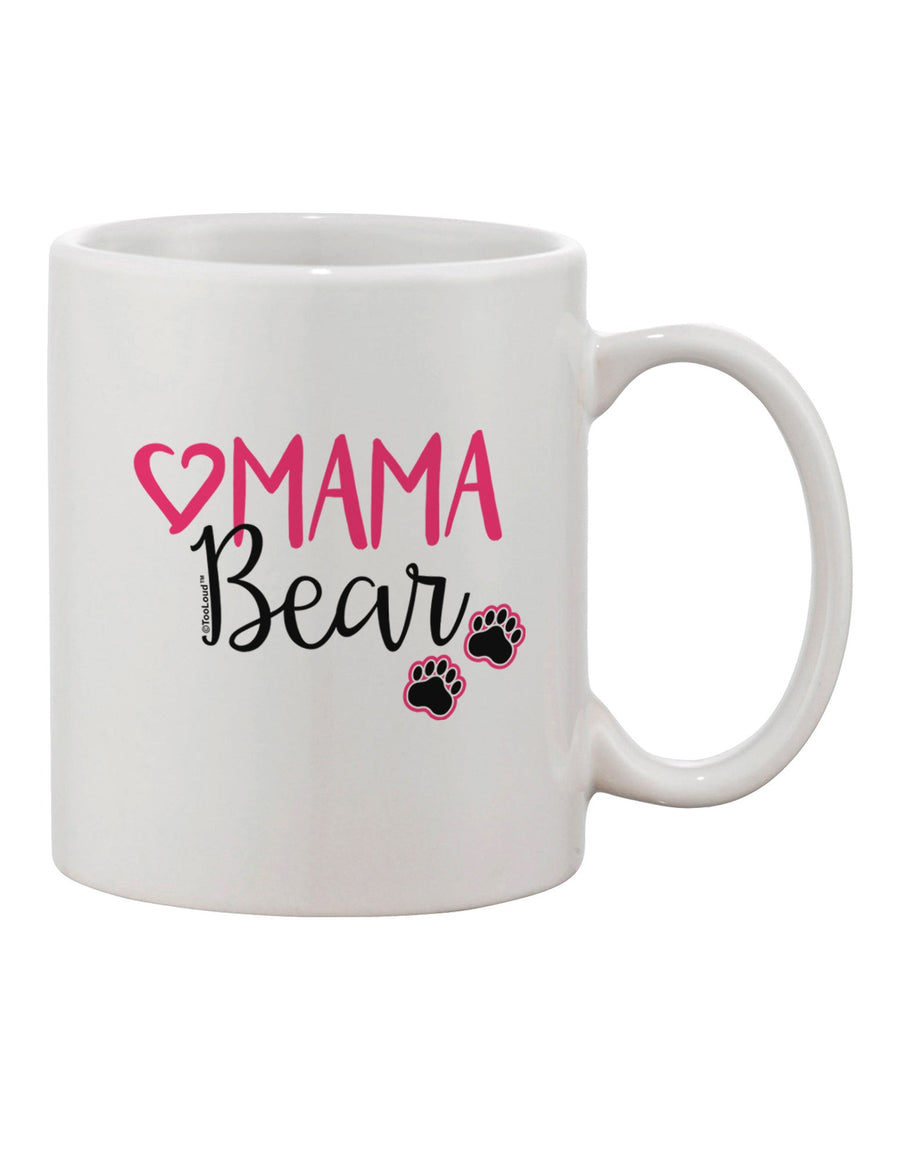 Elegant Mama Bear Paws Printed 11 oz Coffee Mug - TooLoud-11 OZ Coffee Mug-TooLoud-White-Davson Sales