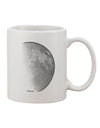 Elegant Moon Shadow Printed 11 oz Coffee Mug - TooLoud-11 OZ Coffee Mug-TooLoud-White-Davson Sales