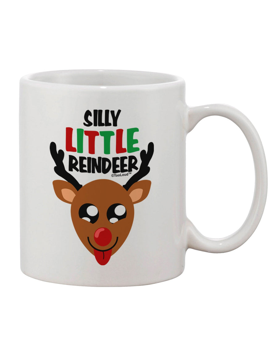 Elegant Reindeer-Themed Matching Deer Printed 11 oz Coffee Mug - TooLoud-11 OZ Coffee Mug-TooLoud-White-Davson Sales