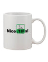 Elegant Tifs Printed 11 oz Coffee Mug - Expertly Crafted by TooLoud-11 OZ Coffee Mug-TooLoud-White-Davson Sales