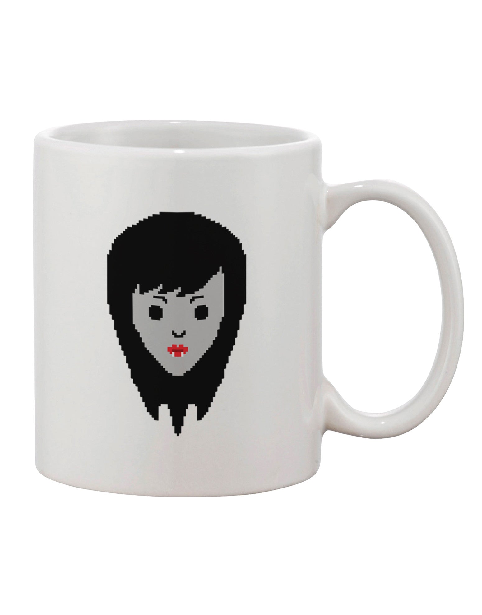 Elegant Vampire-Themed 11 oz Coffee Mug - TooLoud-11 OZ Coffee Mug-TooLoud-White-Davson Sales