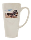 Elegant Vintage Conical Latte Coffee Mug - Perfect for Antique Vehicle Enthusiasts - TooLoud-Conical Latte Mug-TooLoud-White-Davson Sales