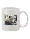 Elegant White Wolf Printed 11 oz Coffee Mug - TooLoud-11 OZ Coffee Mug-TooLoud-White-Davson Sales