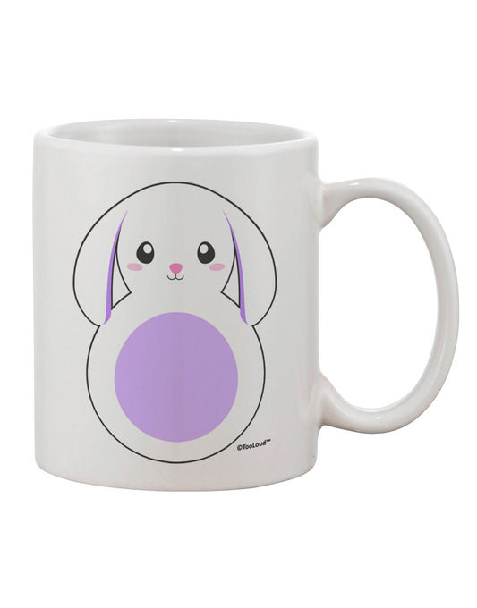 Elegantly Designed Bunny with Delicate Floppy Ears - Lavender Printed 11 oz Coffee Mug by TooLoud-11 OZ Coffee Mug-TooLoud-White-Davson Sales