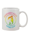 Elevate Your Beverage Experience with the Enchanting Mermaids - Vibrant Beachy Colors Printed 11 oz Coffee Mug - TooLoud-11 OZ Coffee Mug-TooLoud-White-Davson Sales