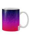 Elevate Your Beverage Experience with the Geometric Gradient AOP Printed 11 oz Coffee Mug - TooLoud-11 OZ Coffee Mug-TooLoud-White-Davson Sales